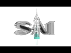 1 둥근 라이너 (0. 25mm) SAI 영구 메이크업 카트리지 바늘 20 PC