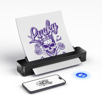 주문 블루투스 문신 전송 프린터 A4 휴대용 문신 스텐실 프린터 온라인 제조