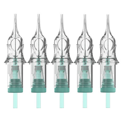 0.25mm 20 PC 영구 화장 기계 바늘 눈?? 문신 바늘