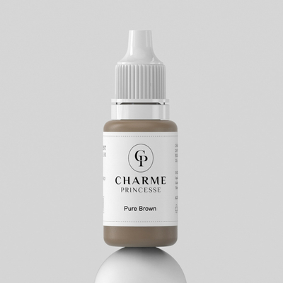 순수한 브라운 에뮬션 잉크 15ml 화장품 문신 색소 메이크업