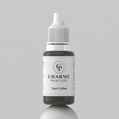 어두운 커피 눈?? 문신 색소 15ml 영구 메이크업 립 색소