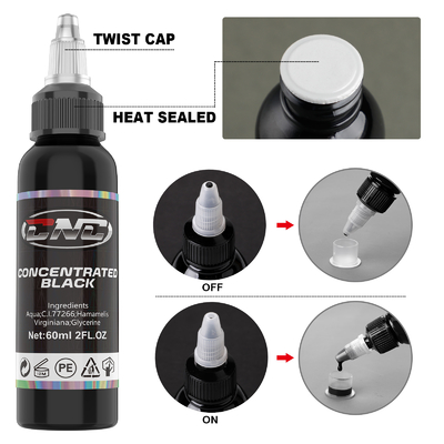 다채로운 색소 문신 잉크 60ml 영구 화장을 위한 색소