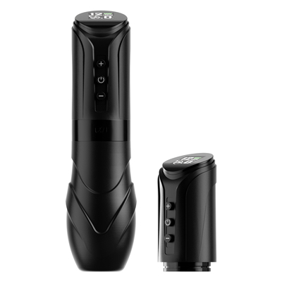 CNC KRONOS 무선 문신 머신 1900 MAh 배터리, USB-C 급속 충전, 412 V 조절 & 7 스트로크