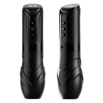 고품질 전문적인 4.5mm 스트로크 조정 가능한 무선 충전 전력 1900mAh*2 배터리 회전 문신 머신 펜